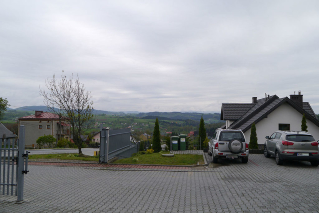 widok z przychodni lekarza rodzinnego w Siedlcach